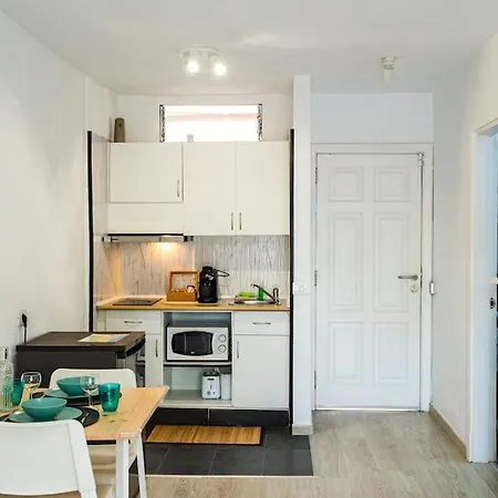 Modern Studio With Pool & Terrace Playa De Las Americas, Tenerife Apartman
