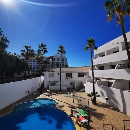 Modern Studio With Pool & Terrace Playa De Las Americas, Tenerife Appartement