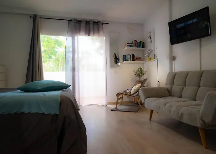 Modern Studio With Pool & Terrace Playa De Las Americas, Tenerife 아파트 *
