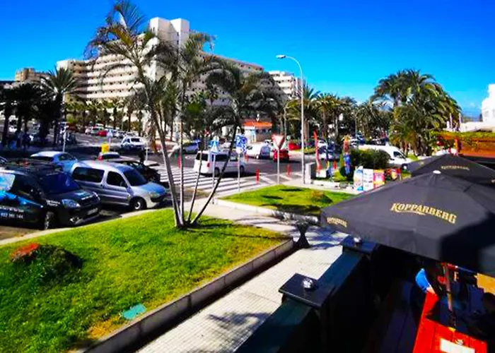 Modern With Pool & Terrace Playa De Americas, Tenerife 美洲海滩