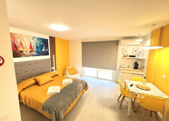 公寓 Modern With Pool & Terrace Playa De Americas, Tenerife 美洲海滩